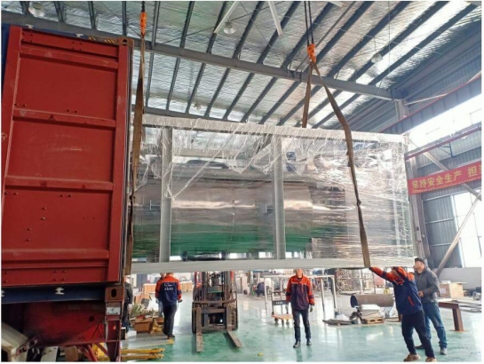 Embalaje de máquina de hielo en tubo 2