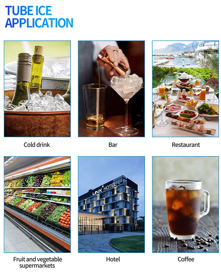 Aplicaci&oacute;n de hielo de tubo 