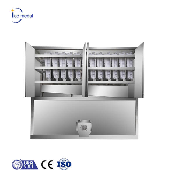 Máquina de hielo en cubitos de refrigeración Icemedal para seguridad en hielo comestible