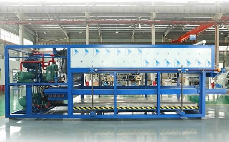 máquina de hacer bloques de hielo