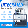 15T Tube Integrated Ice Machine Indonesia Precio para la industria de procesamiento de alimentos / bebidas frías