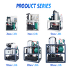Tubo de gran capacidad personalizado Máquina de hielo 10-30 toneladas Filipinas para Ice Factory