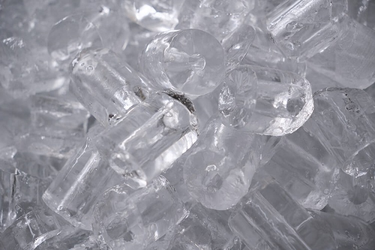 tubo de hielo