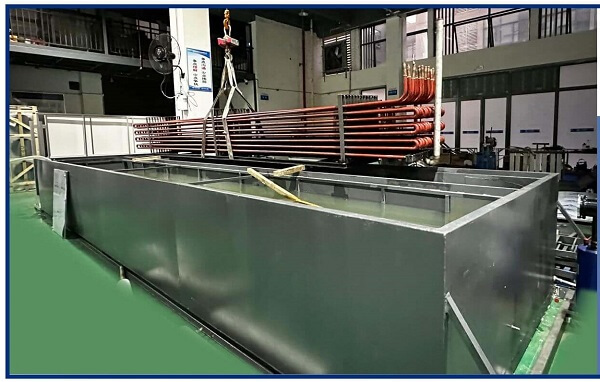 evaporador de la máquina de hacer bloques de hielo