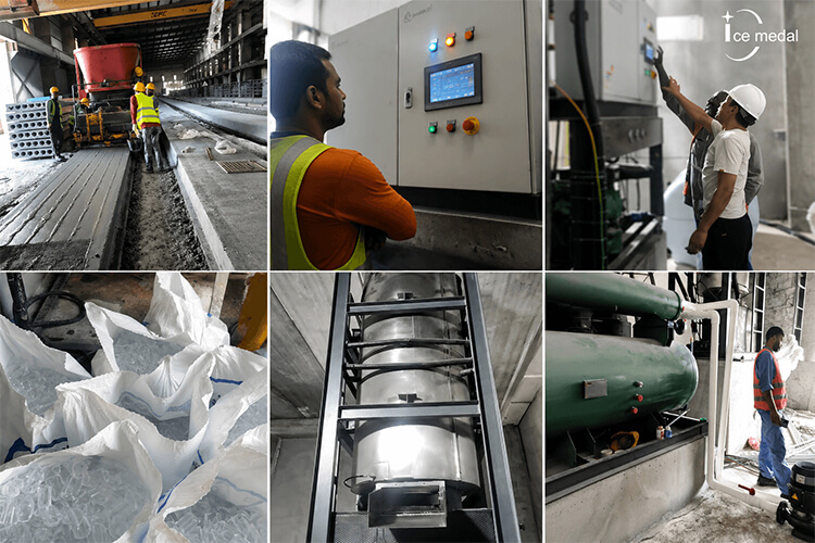 Soluci&oacute;n de enfriamiento de concreto utilizando hielo en tubos en Arabia Saudita.jpg