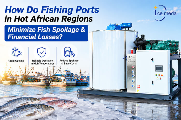  Las mejores soluciones de máquinas de hielo de bajo costo para mantener la frescura de la pesca africana