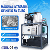 máquina de hielo en tubo industrial de 15 toneladas
