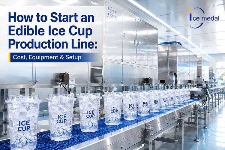 Cómo iniciar una línea de producción de vasos de hielo comestibles: costo, equipo y configuración