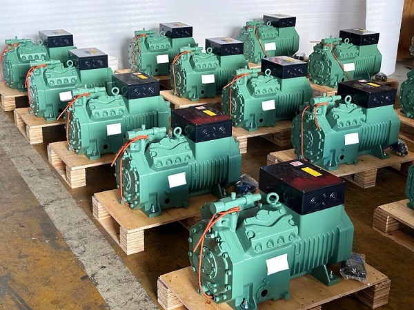 sistema de refrigeraci&oacute;n de m&aacute;quina de hielo en tubo industrial